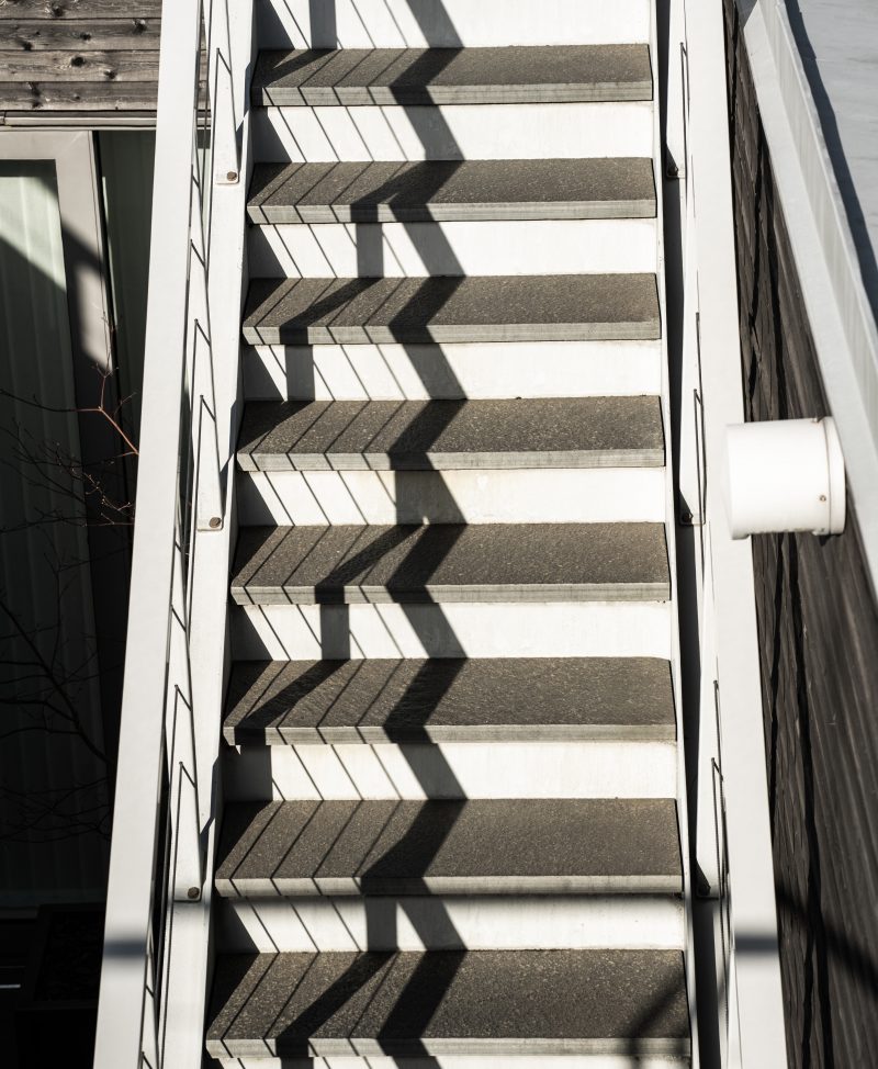 Stairs with shadows