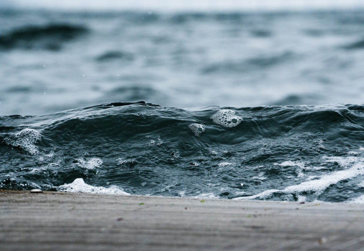 Close up of waves