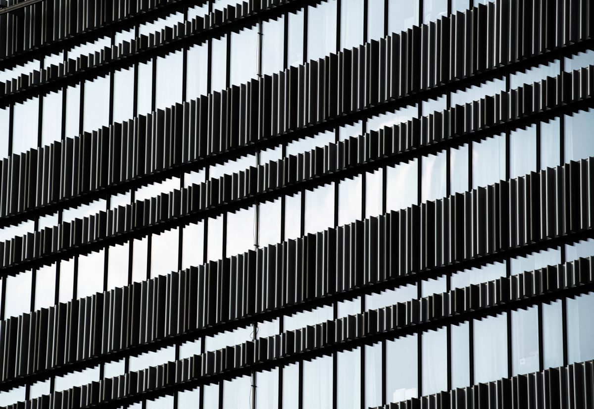 Repetitive house facade