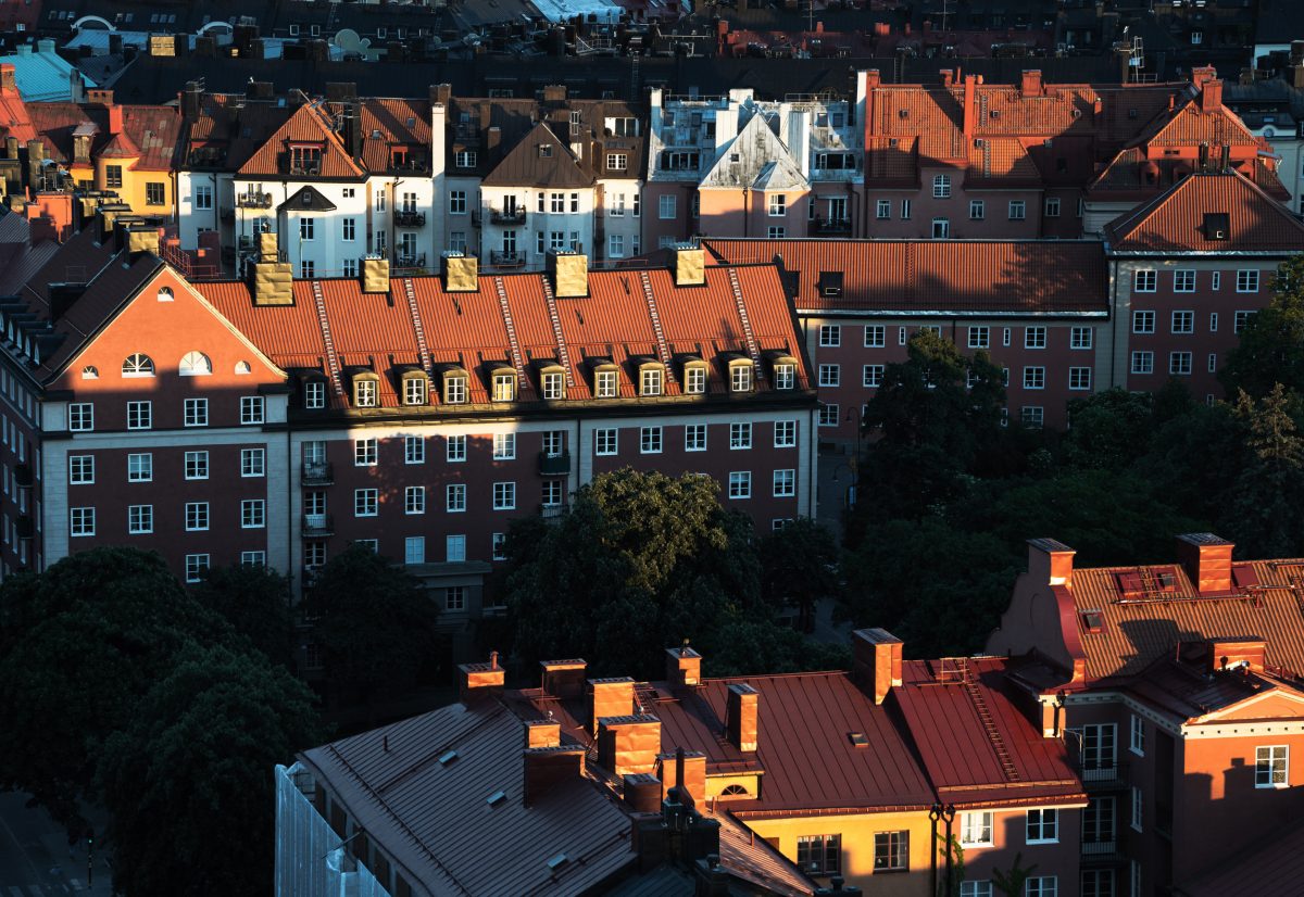 Rooftops in Stockholm