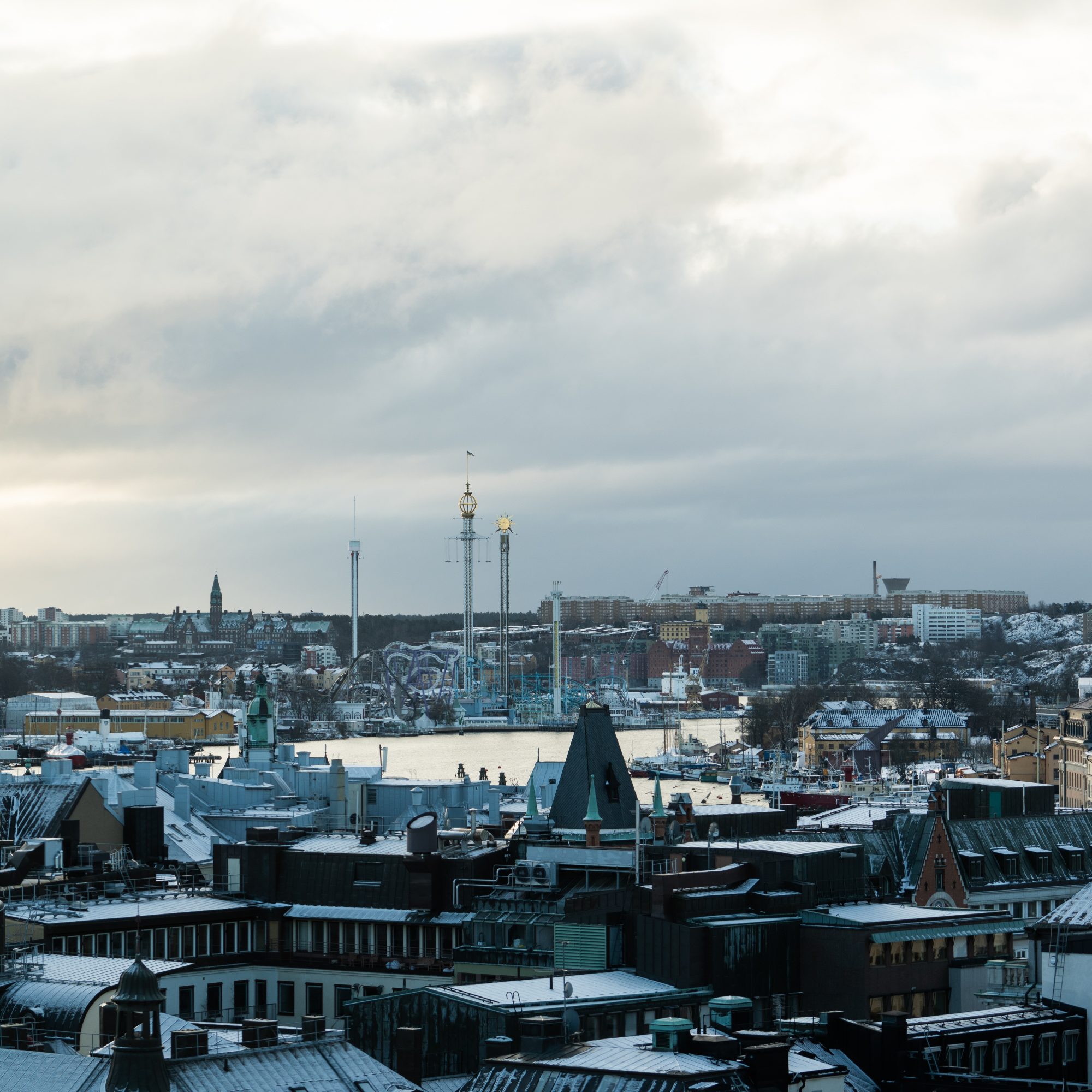 Stockholm city view