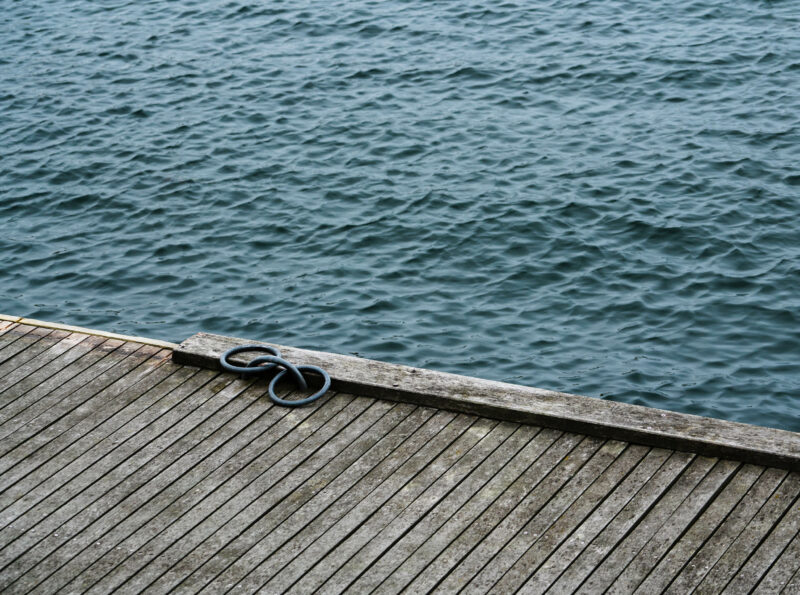 Jetty and water