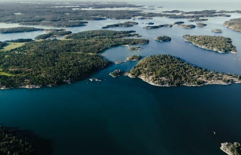 Öar i vatten